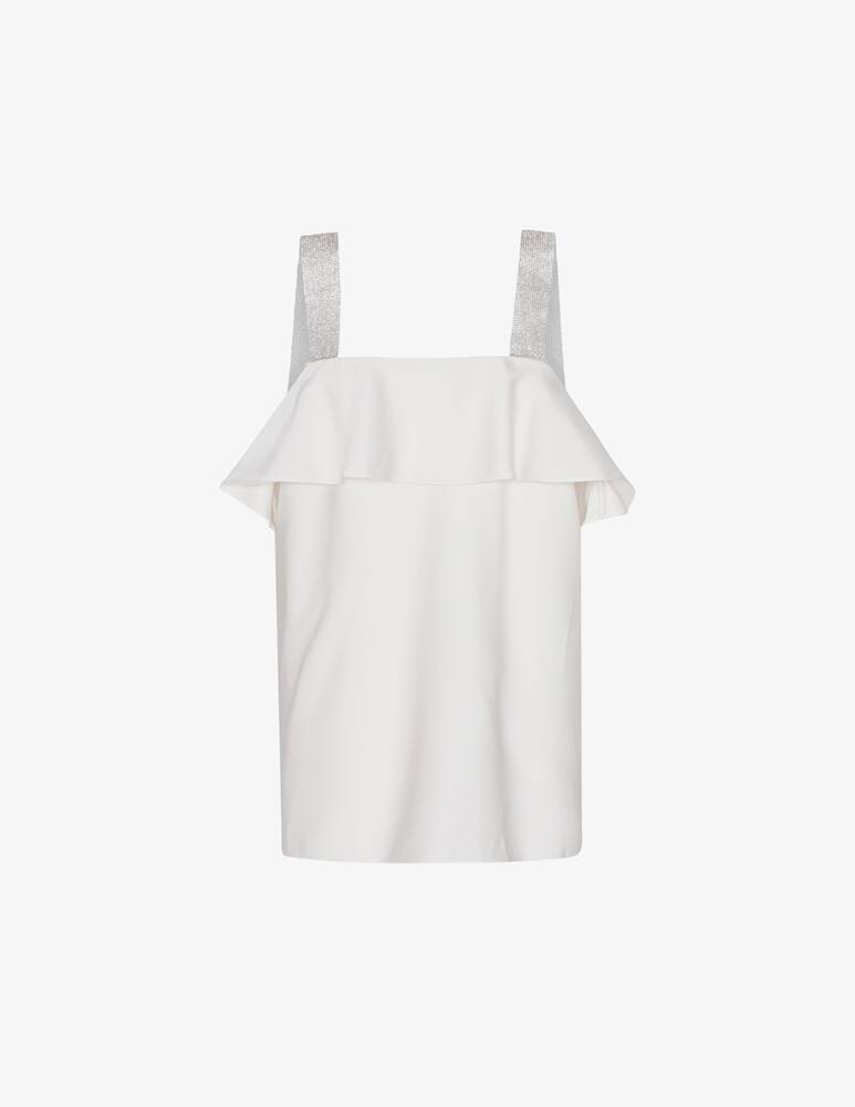 rinascente Rotate Mini abito in raso con spalline