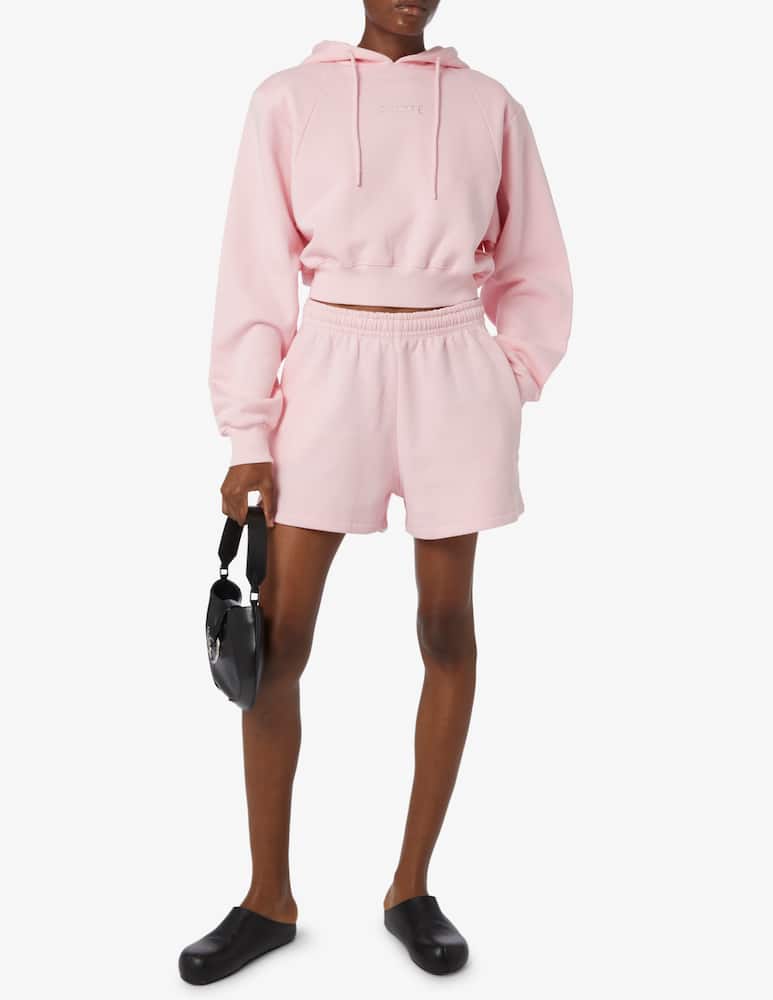 rinascente Rotate Pantaloncini in cotone con logo crystal