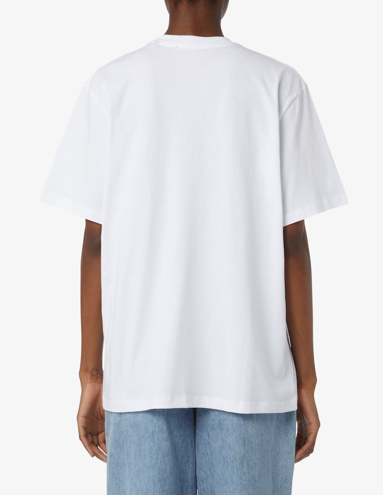 rinascente Rotate Crystal oversized t-shirt