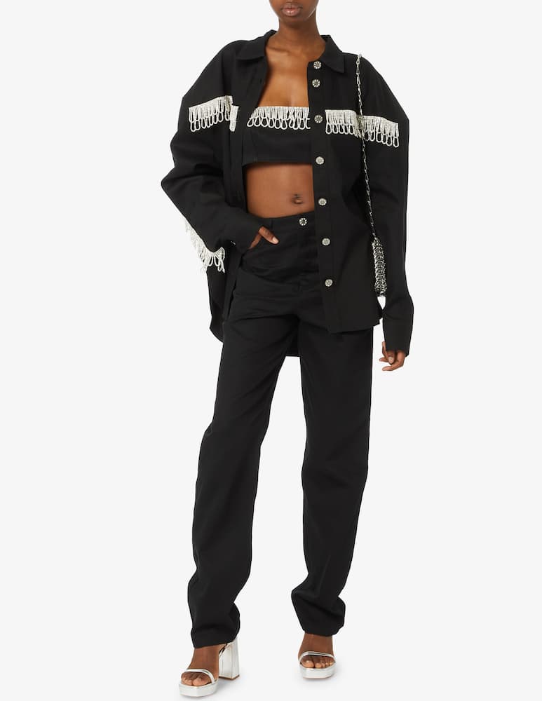 rinascente Rotate Jeans straight a vita alta