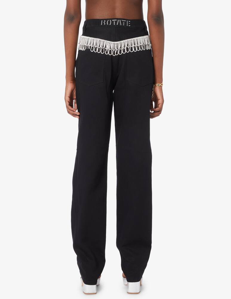 rinascente Rotate Jeans straight a vita alta