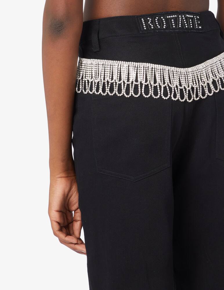 rinascente Rotate Jeans straight a vita alta