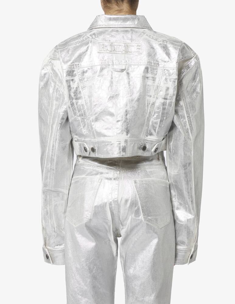 rinascente Rotate Coated denim jacket