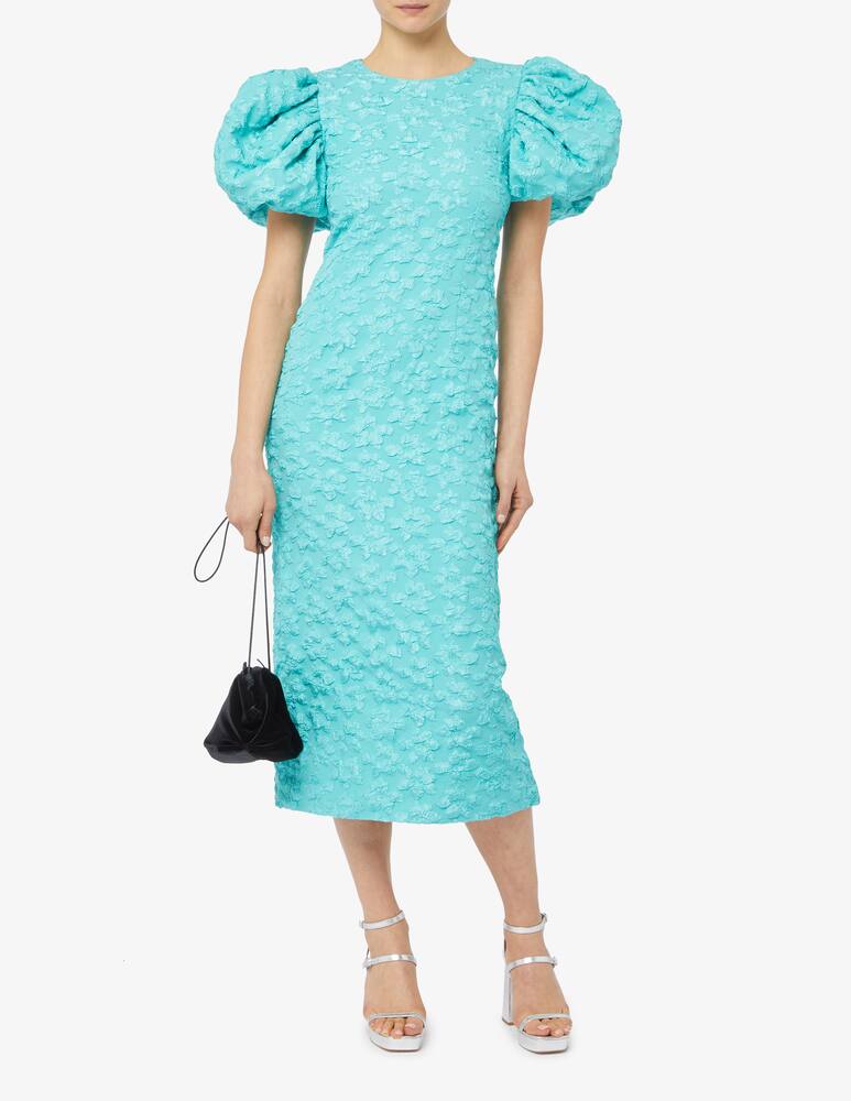 rinascente Rotate 3d jacquard midi dress