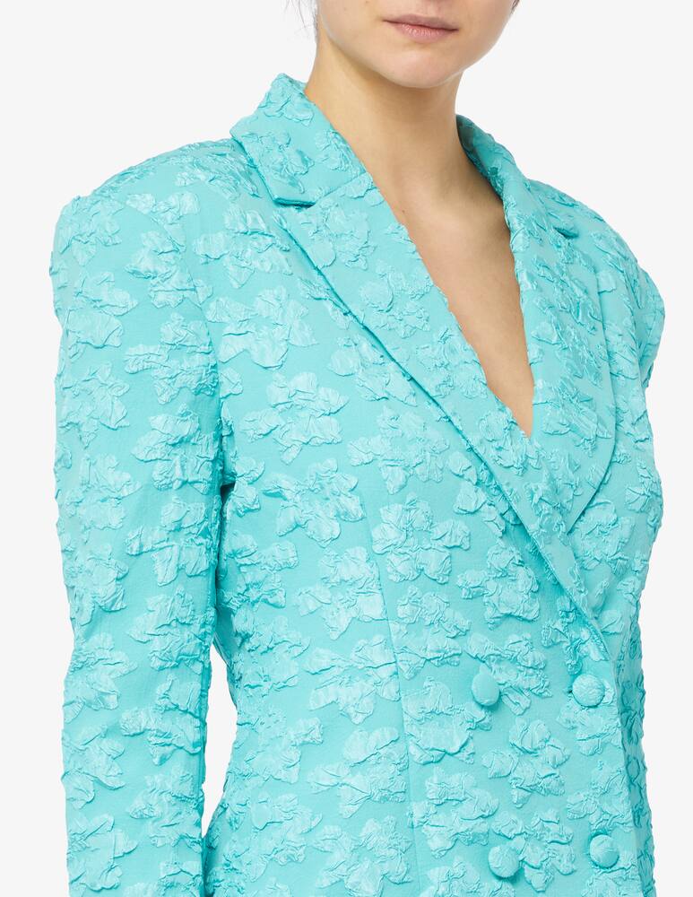 rinascente Rotate 3d jacquard blazer dress