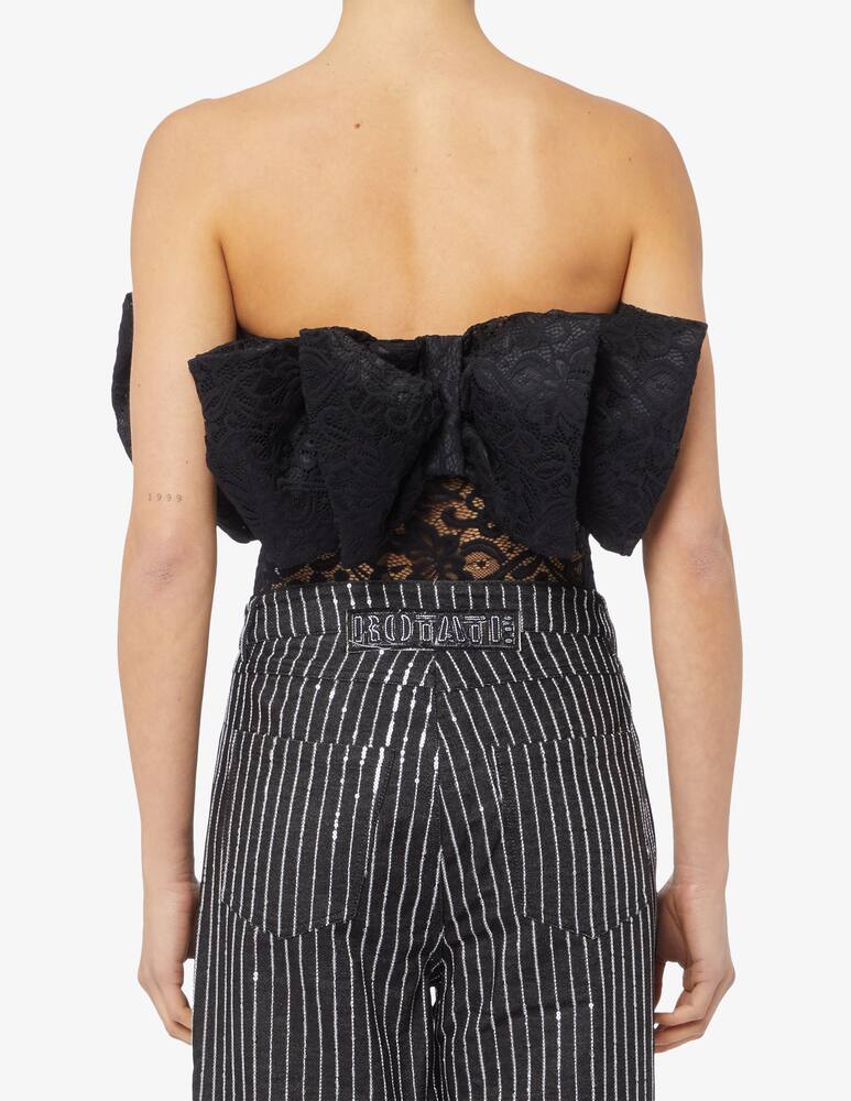 rinascente Rotate Body con fiocco in pizzo