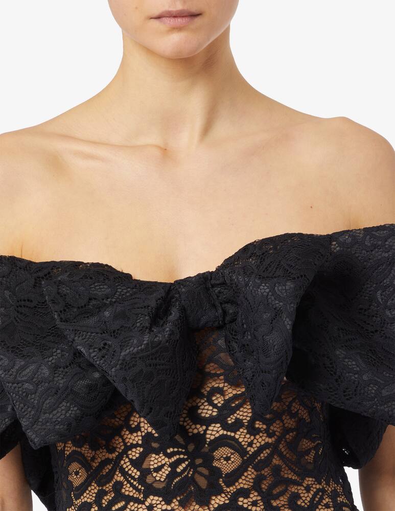 rinascente Rotate Body con fiocco in pizzo