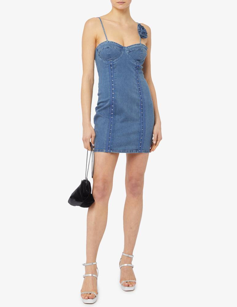 rinascente Rotate Stretchy denim mini dress