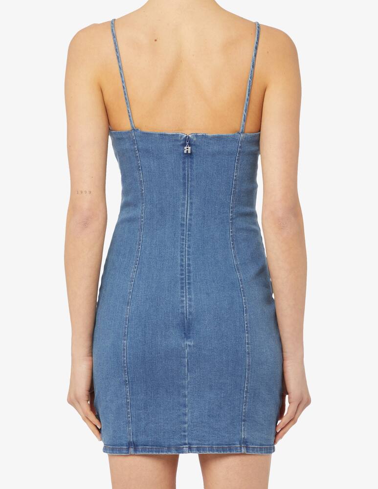 rinascente Rotate Stretchy denim mini dress