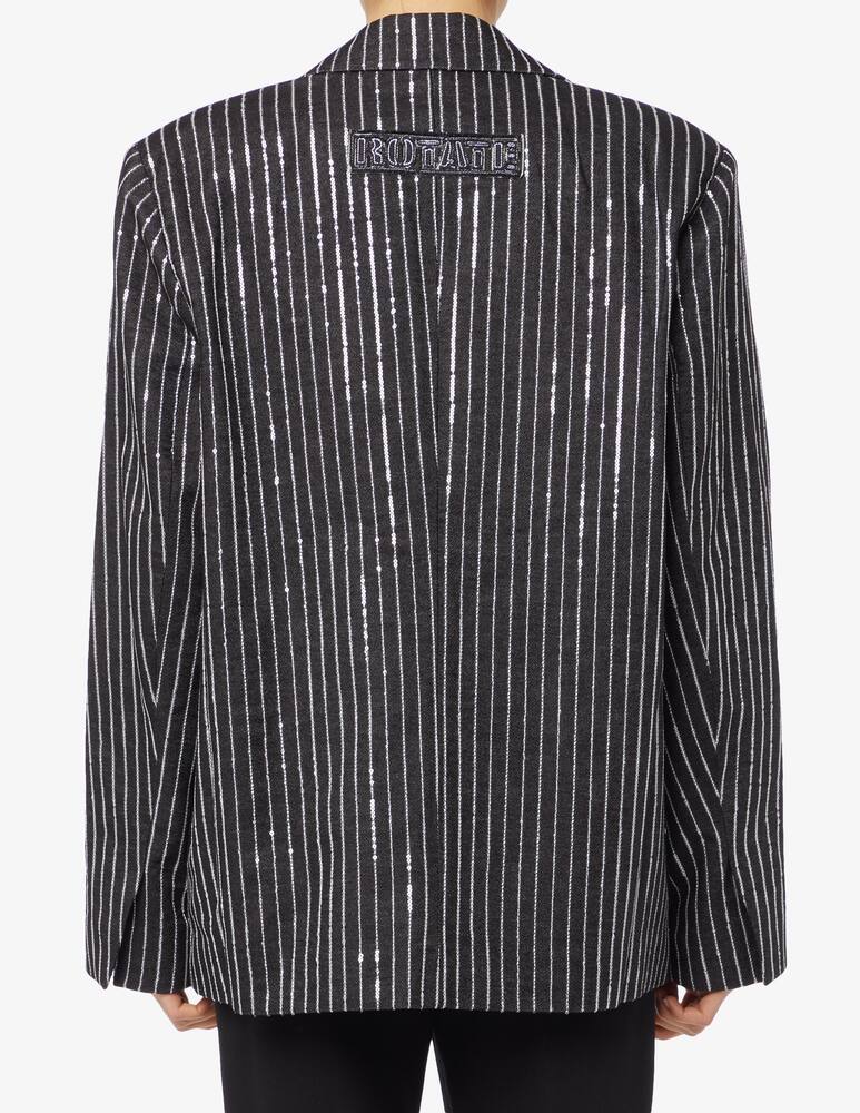 rinascente Rotate Sequin twill blazer
