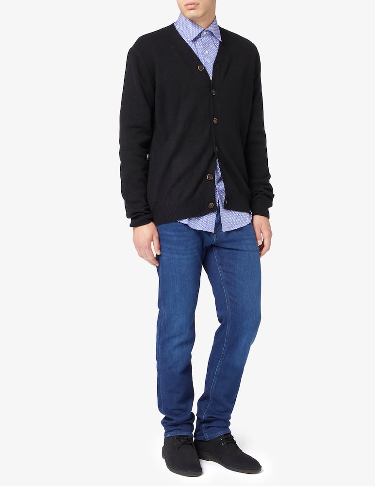 rinascente Anerkjendt Aksvend lambswool cardigan