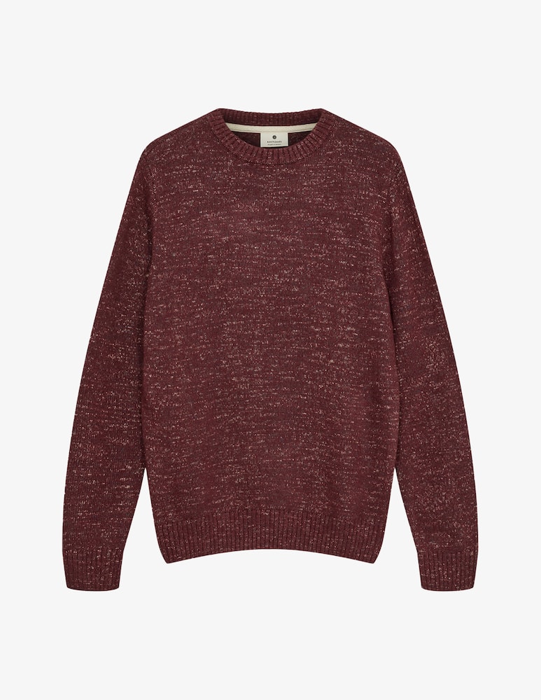 Anerkjendt Aksune mouline crewneck jumper - picture 1 Anerkjendt Aksune mouline crewneck jumper - picture 1