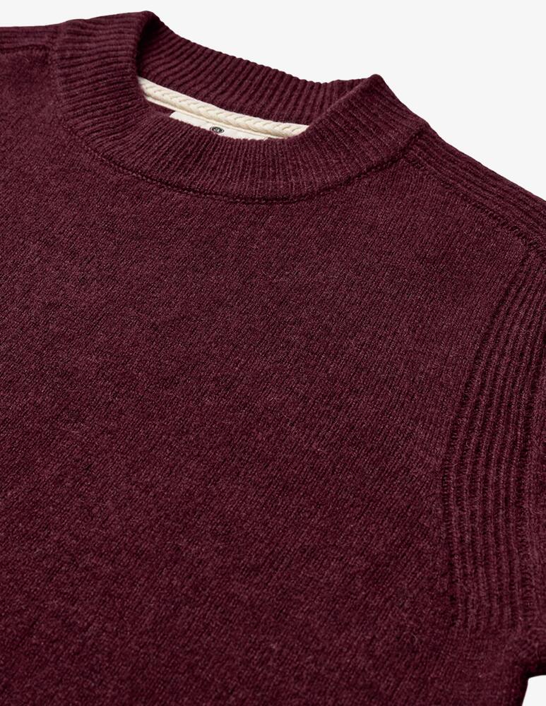 rinascente Anerkjendt Aksune mouline crewneck jumper