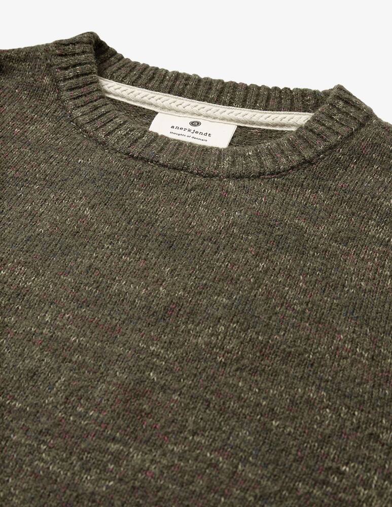 rinascente Anerkjendt Aksune mouline crewneck jumper