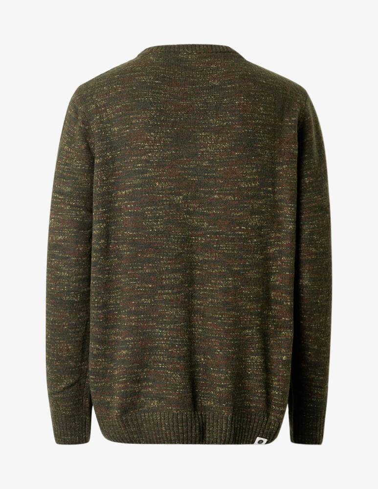 rinascente Anerkjendt Aksune mouline crewneck jumper