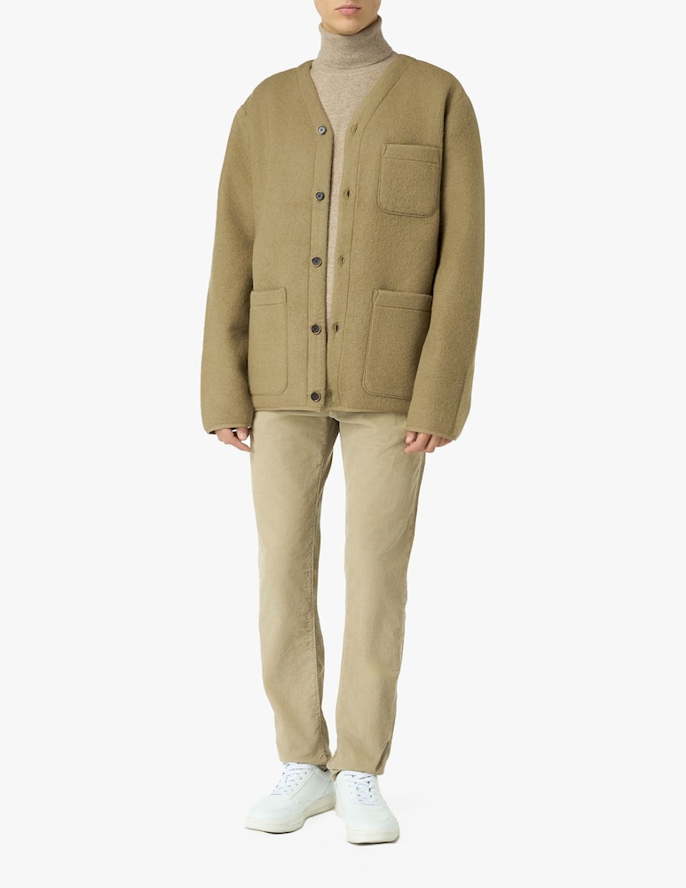 rinascente Anerkjendt Cardigan aksigurd lana cotta