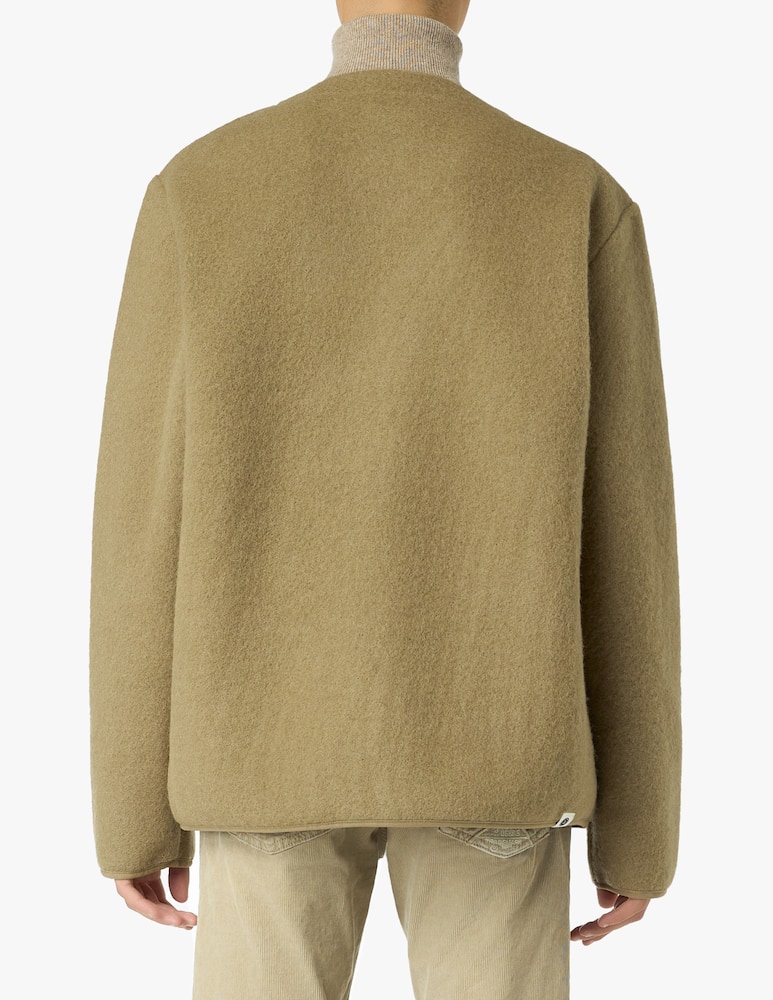 Anerkjendt Cardigan aksigurd boiled wool - picture 3 Anerkjendt Cardigan aksigurd boiled wool - picture 3