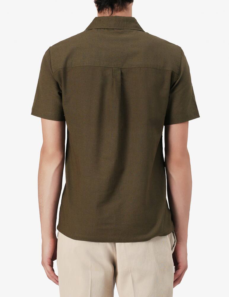 rinascente Anerkjendt Camicia lino maniche corte