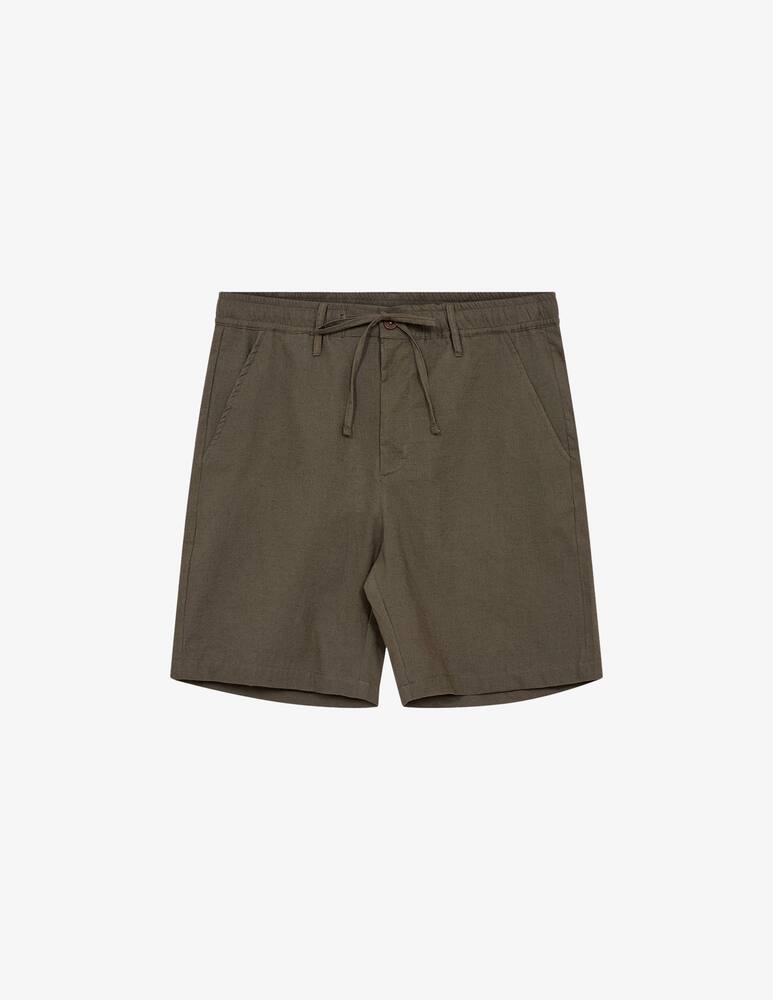 rinascente Anerkjendt Bermuda in cotone e lino