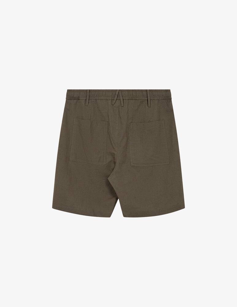 rinascente Anerkjendt Bermuda in cotone e lino