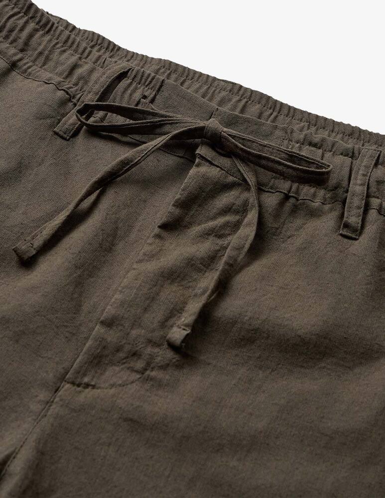 rinascente Anerkjendt Bermuda in cotone e lino