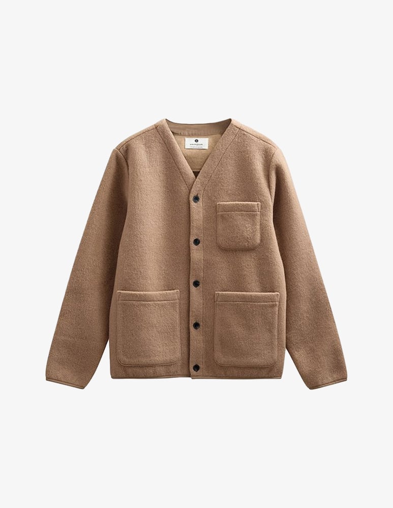 rinascente Anerkjendt Cardigan aksigurd boiled wool