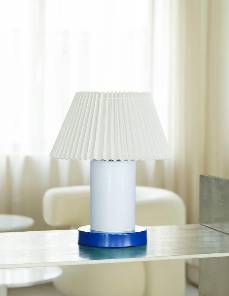 Normann Copenhagen Table lamp Cellu Eu Light Blue - picture 2 Normann Copenhagen Table lamp Cellu Eu Light Blue - picture 2
