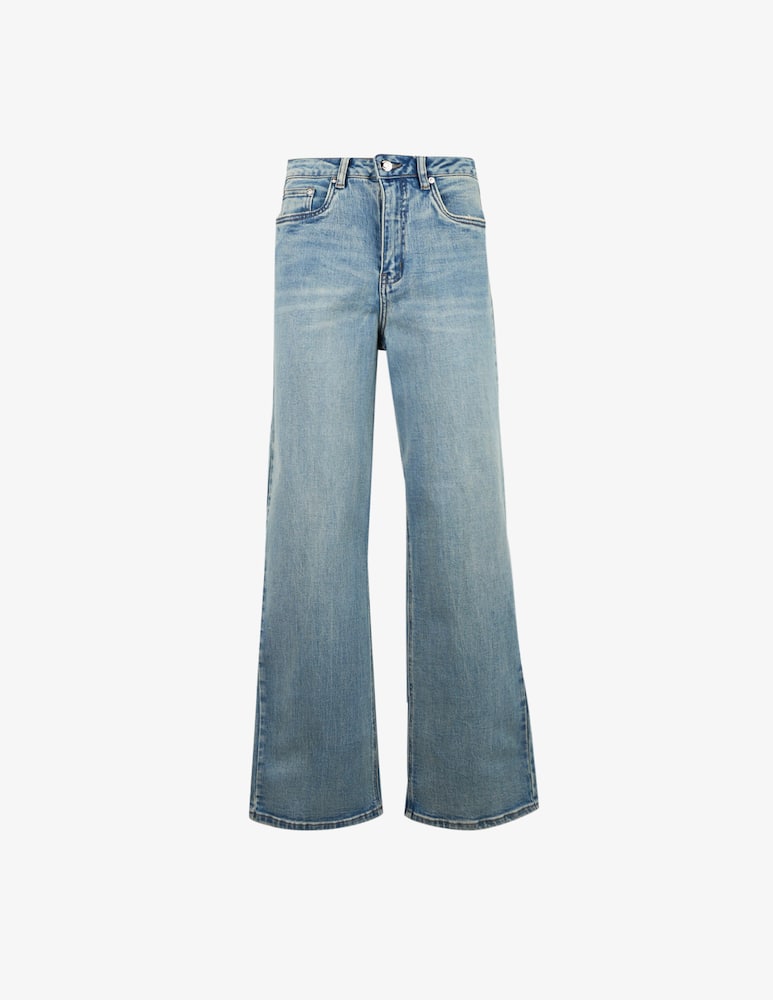 Gestuz Jeans a gamba larga e a vita alta Zolani - immagine 1 Gestuz Jeans a gamba larga e a vita alta Zolani - immagine 1