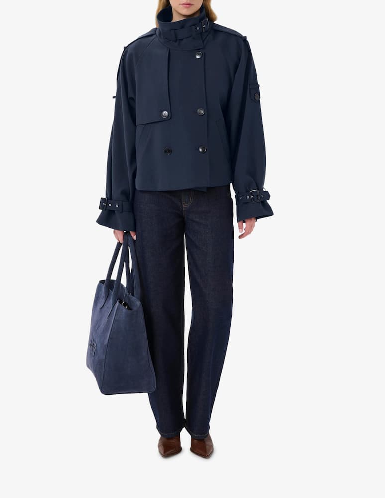 rinascente Gestuz Trench corto doppiopetto Avic