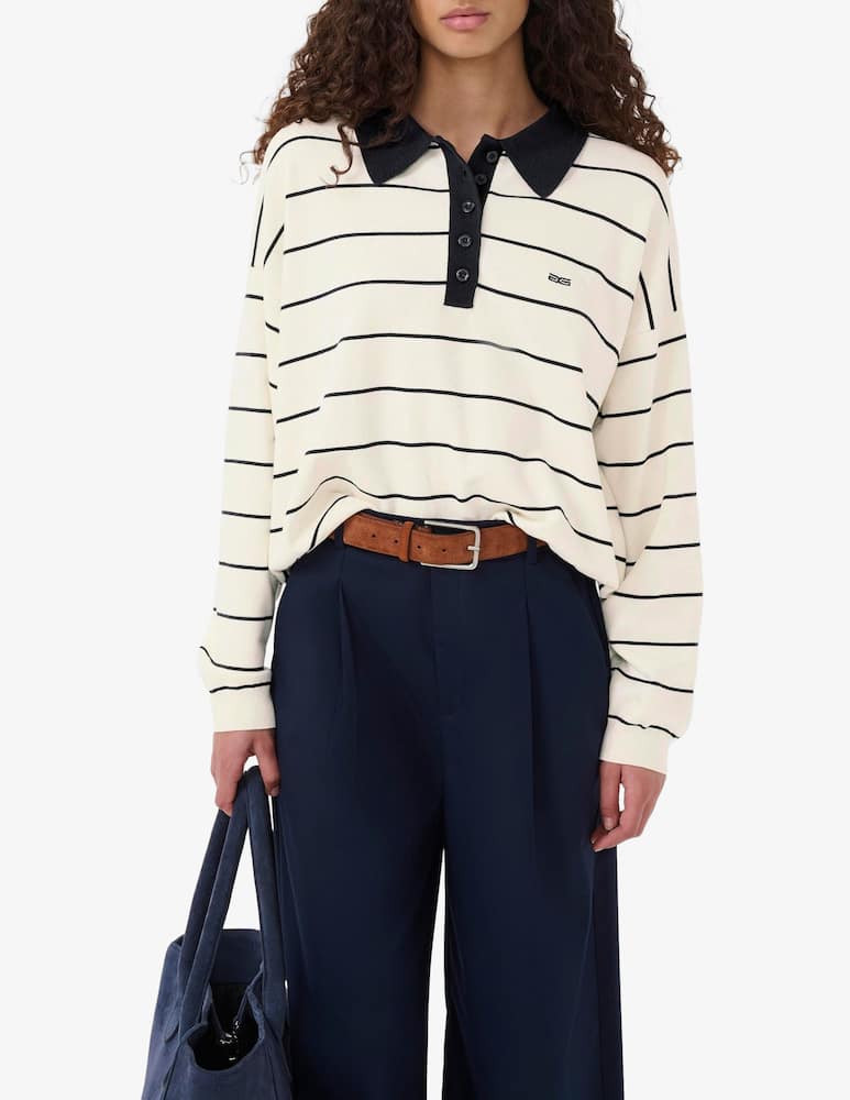 rinascente Gestuz Polo pullover a righe