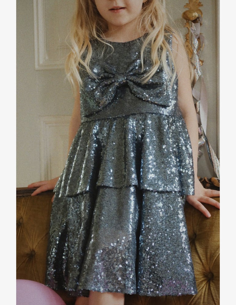 Konges Slojd Abito con paillettes Rosie - immagine 2 Konges Slojd Abito con paillettes Rosie - immagine 2