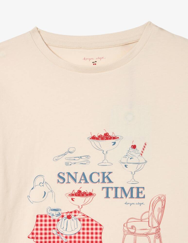 rinascente Konges Slojd T-shirt stampa snack time