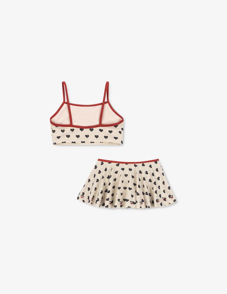 rinascente Konges Slojd Manon heart print bikini