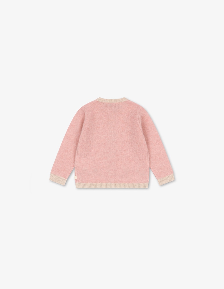 rinascente Konges Slojd Knitted cat cardigan