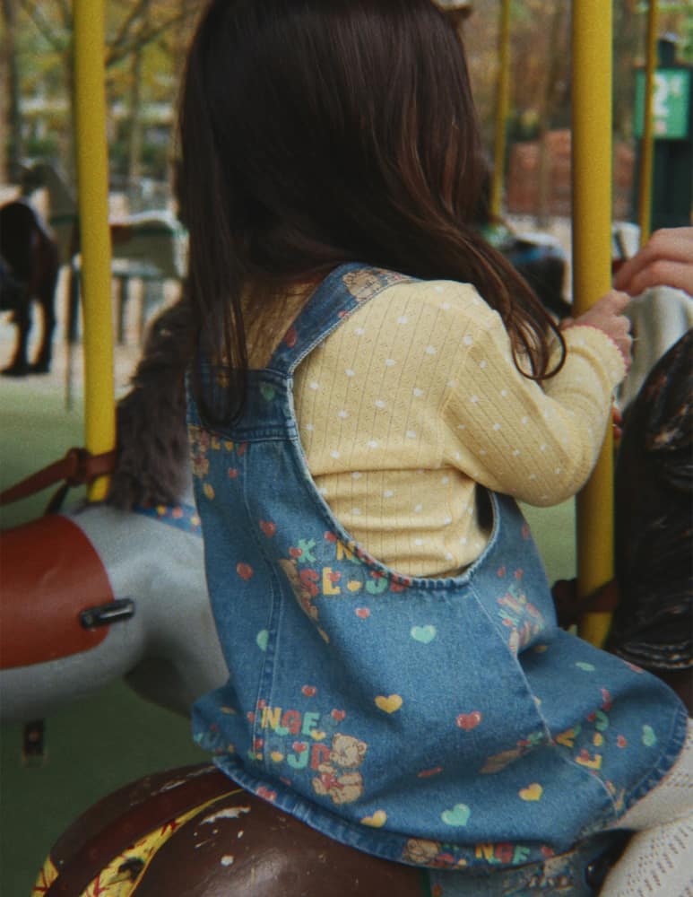 rinascente Konges Slojd Pointelle polka dot blouse
