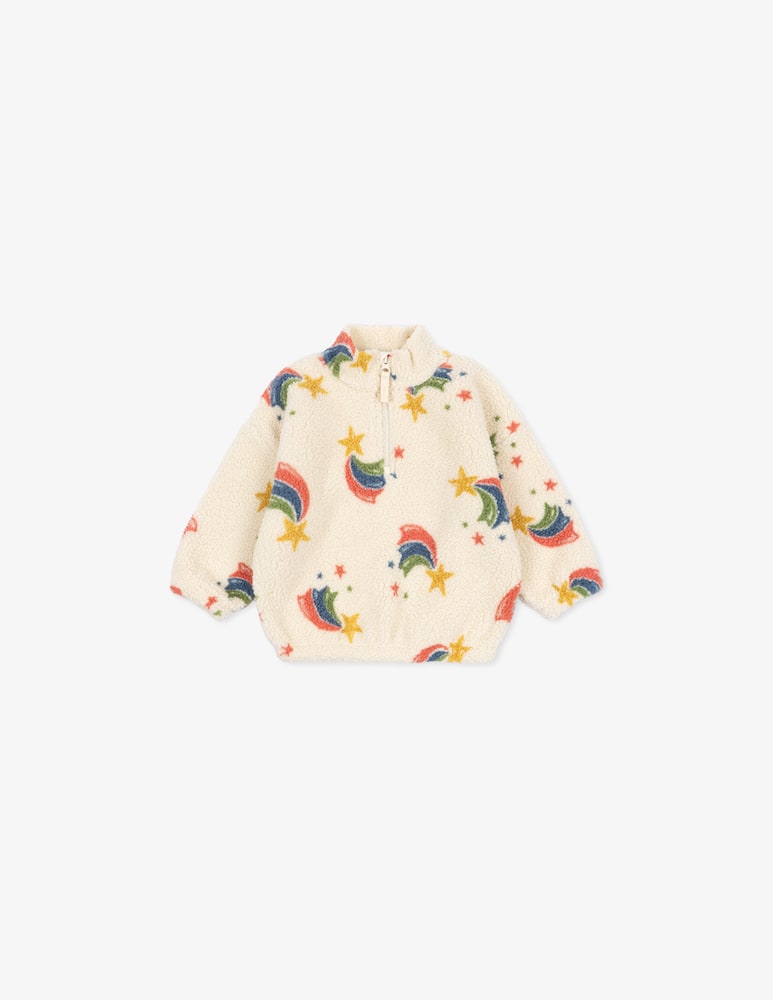 rinascente Konges Slojd Patterned teddy fleece jumper
