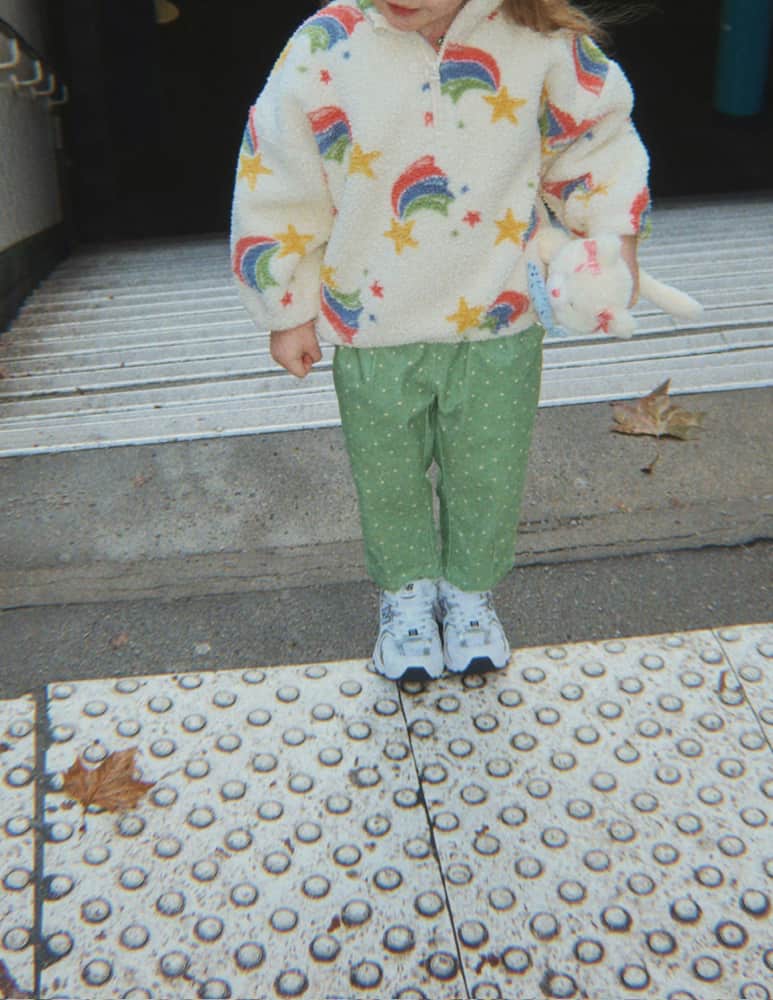 rinascente Konges Slojd Patterned teddy fleece jumper