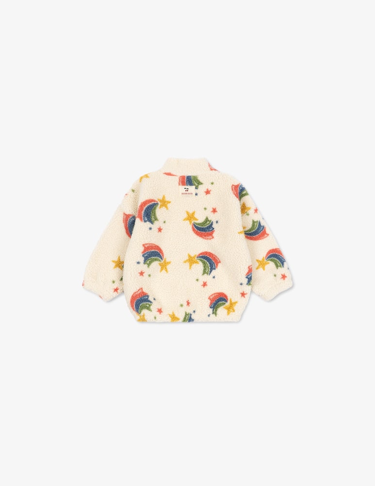 rinascente Konges Slojd Patterned teddy fleece jumper