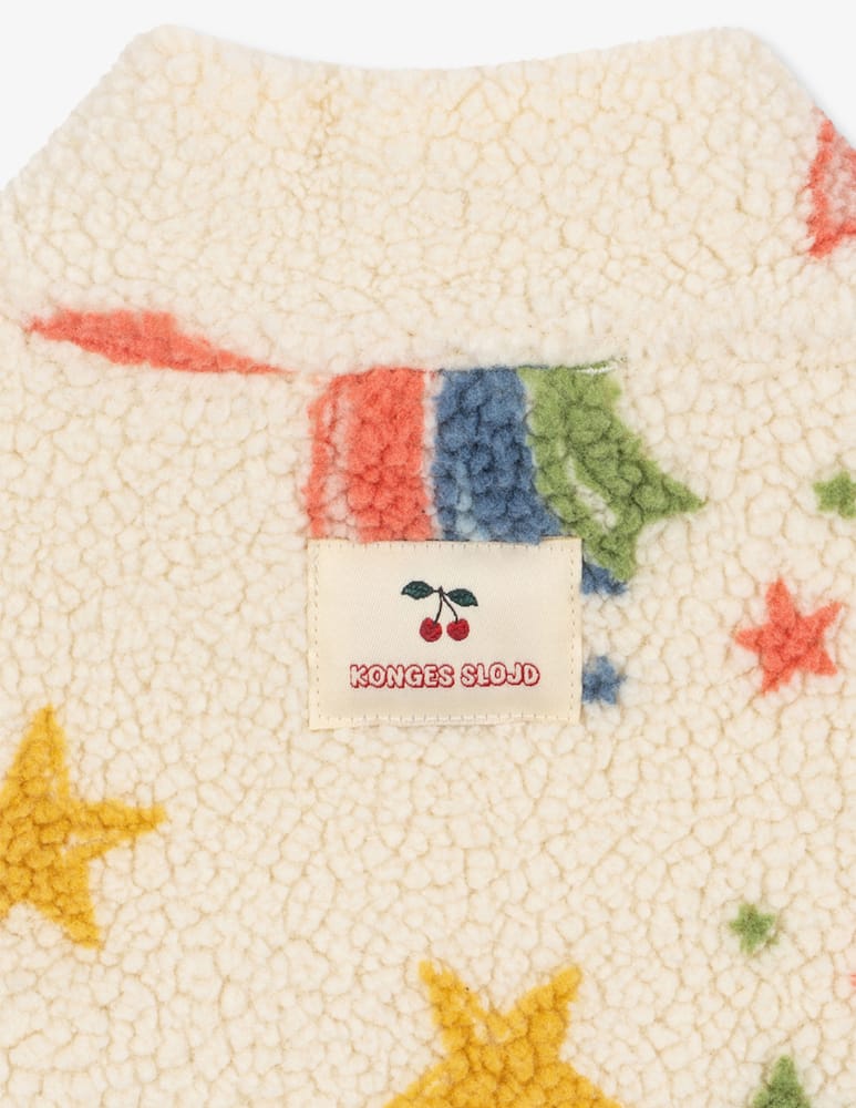 rinascente Konges Slojd Patterned teddy fleece jumper