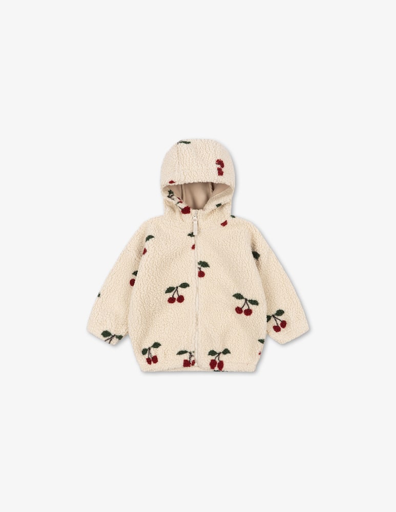 rinascente Konges Slojd Cherry teddy fleece jacket