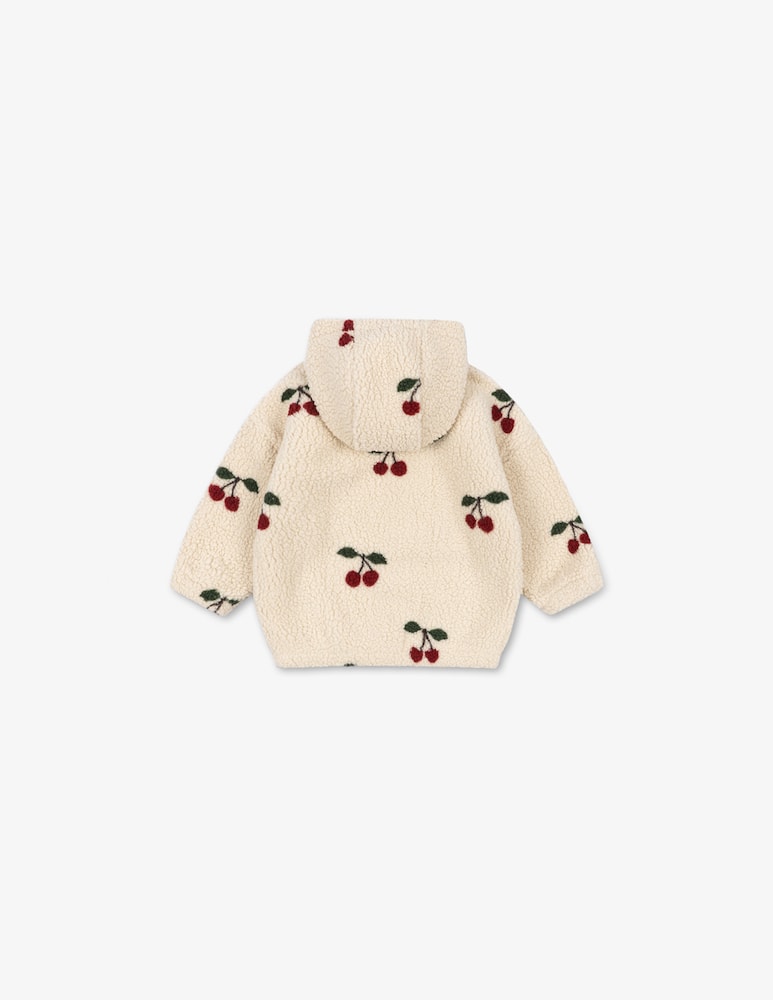 rinascente Konges Slojd Cherry teddy fleece jacket