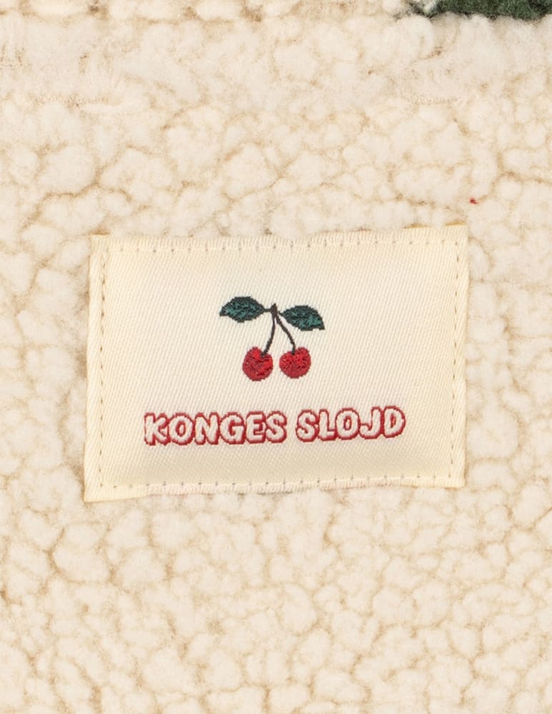 rinascente Konges Slojd Cherry teddy fleece jacket