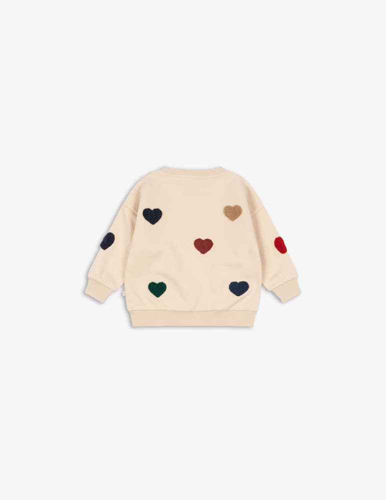 rinascente Konges Slojd Heart appliqué sweatshirt