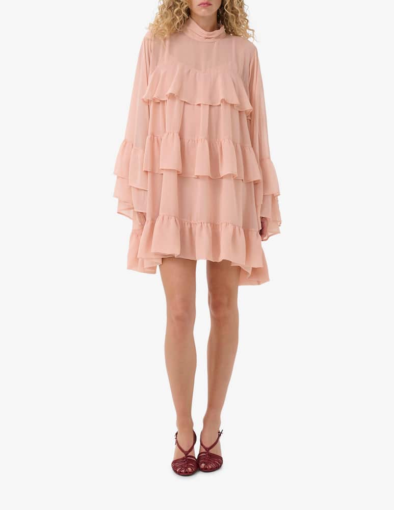 rinascente Gestuz Chiffany ruffle short dress