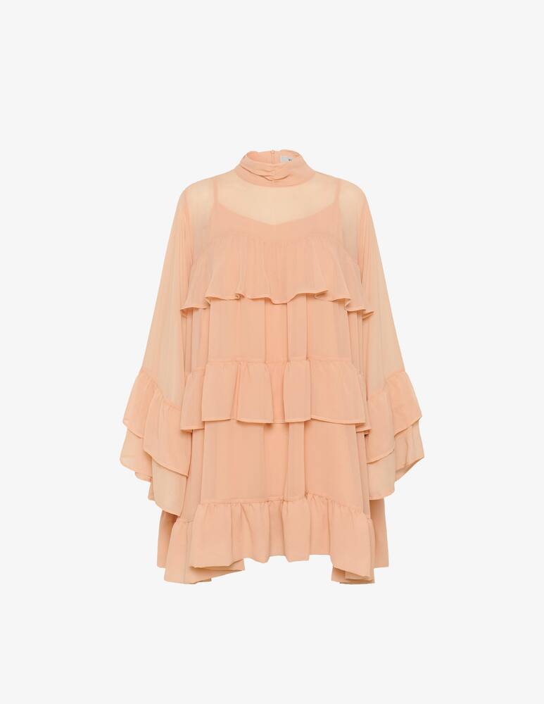 rinascente Gestuz Chiffany ruffle short dress