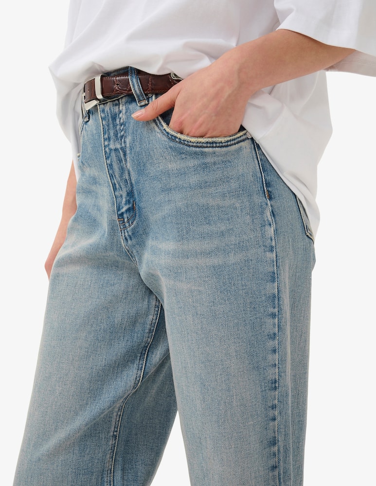 Gestuz Jeans a gamba larga e a vita alta Zolani - immagine 7 Gestuz Jeans a gamba larga e a vita alta Zolani - immagine 7