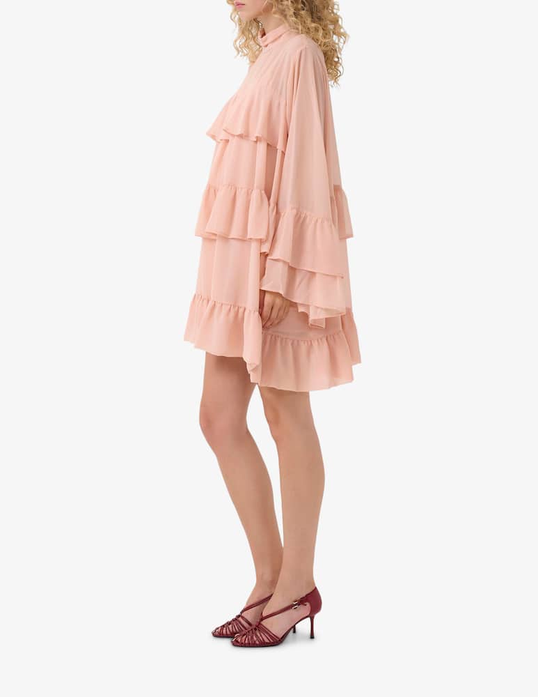 rinascente Gestuz Chiffany ruffle short dress