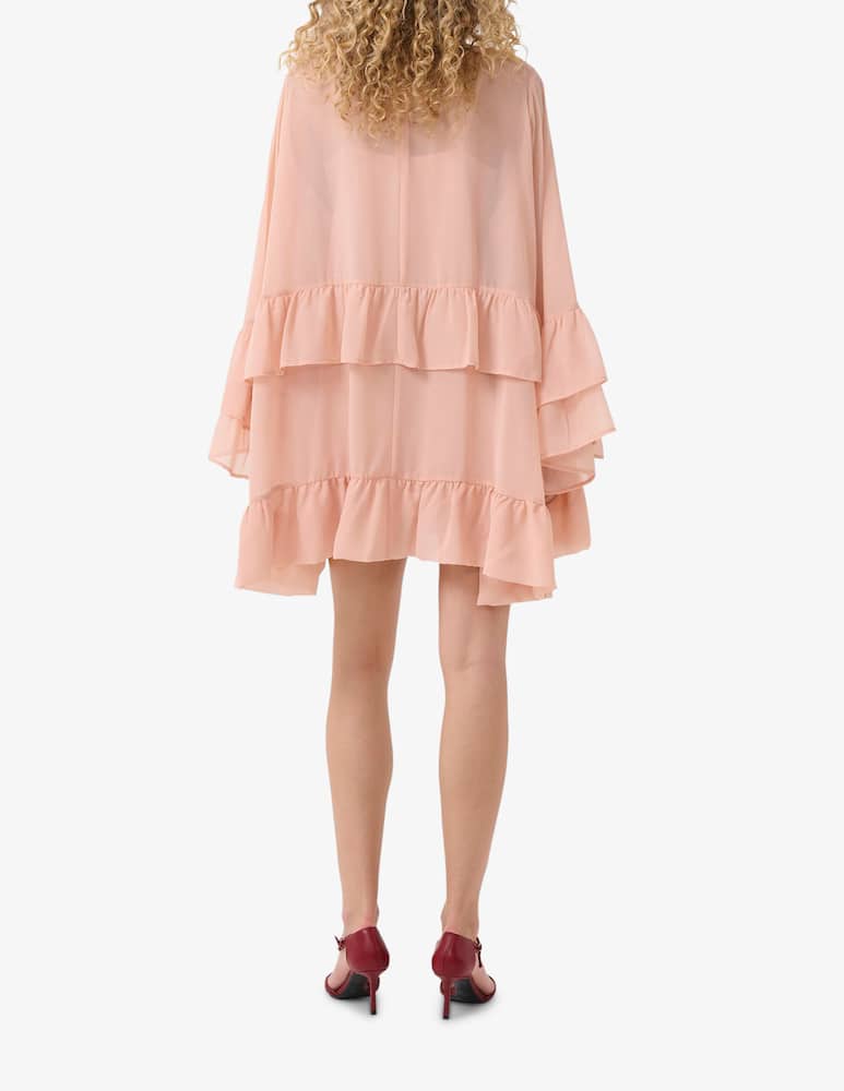 rinascente Gestuz Chiffany ruffle short dress