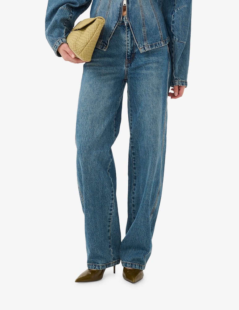 Gestuz Jeans barrel a vita alta melu - immagine 1 Gestuz Jeans barrel a vita alta melu - immagine 1