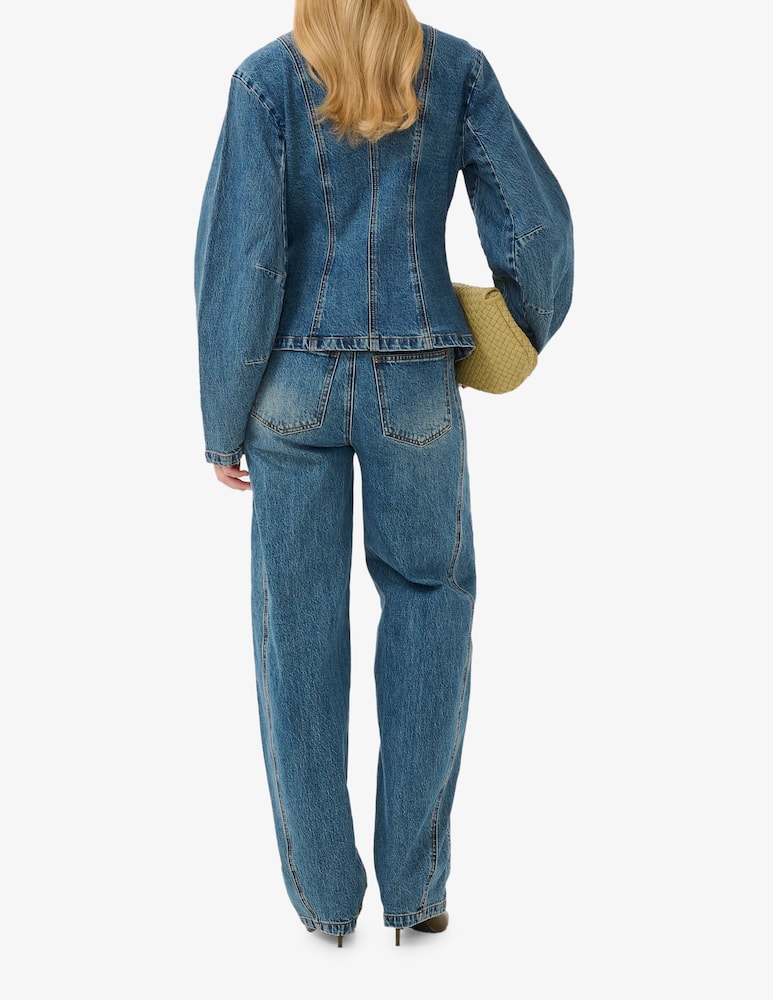 Gestuz Jeans barrel a vita alta melu - immagine 3 Gestuz Jeans barrel a vita alta melu - immagine 3